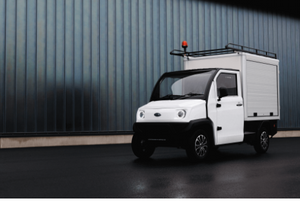 ALKÈ Elektrofahrzeug 1 kompaktes emissionsfreies Arbeitsfahrzeug für Kommunen und Betriebe