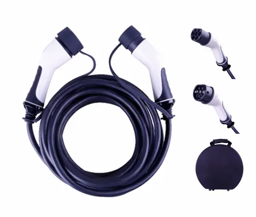 Ladekabel zum E-Auto laden – sicheres und modernes Zubehör für das Aufladen von Elektroautos zu Hause oder an öffentlichen Ladestationen.