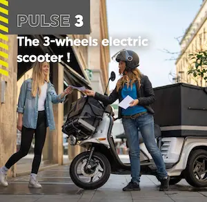 Ligier Pulse 3 flexibles Elektro-Arbeitsfahrzeug mit hoher Reichweite und Stabilität