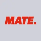 Das Logo von MATE E-Bikes in ghost gravity