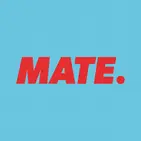 Logo von MATE E-Bikes in ocean shimmer