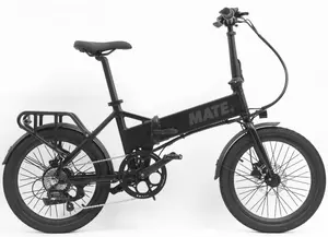 MATE E-Bikes GO in Subdued Black – Einsteiger-E-Bike, leicht und kompakt faltbar