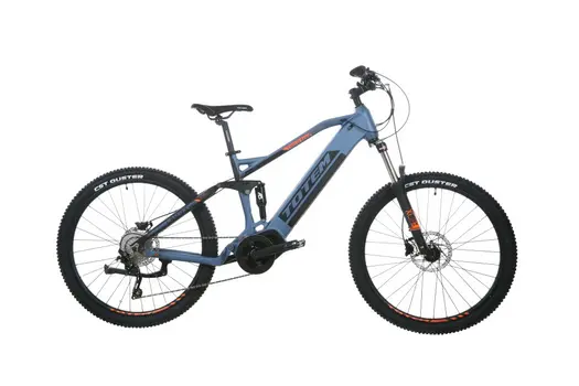 TOTEM Carry Pro in Blau – vollgefedertes E-Bike mit Vinka 80Nm Motor und 200 km Reichweite