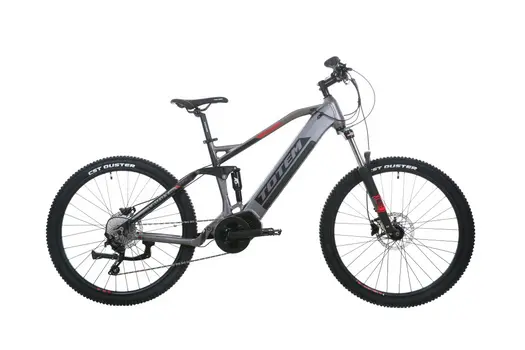 TOTEM Carry Pro E-Bike in Dunkelgrau – leistungsstarkes Fully mit 720Wh Akku