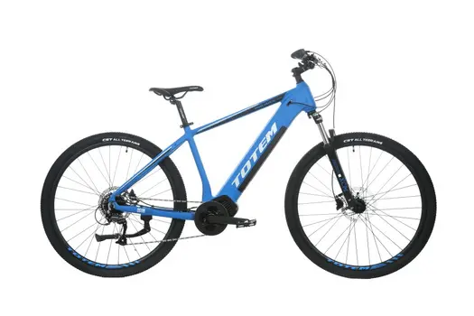 TOTEM Maurice Pro in Blau – 29 Zoll E-Mountainbike mit starkem Akku und Vinka E20 Motor