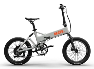 MATE E-Bikes Fusion in Silver Comet – schlankes, kompaktes E-Bike mit Vollfederung