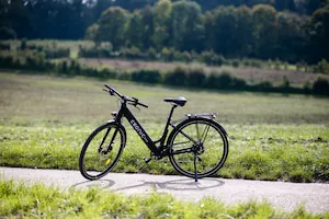 E-Bike im Grünen auf Parkallee – nachhaltige Elektromobilität für Freizeit und Pendler