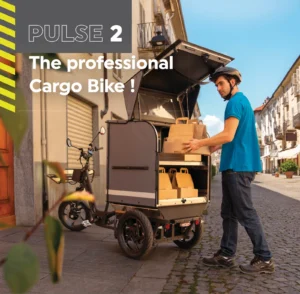 Ligier Pulse 2 wendiges Elektro-Arbeitsfahrzeug für Stadtlogistik und enge Gassen